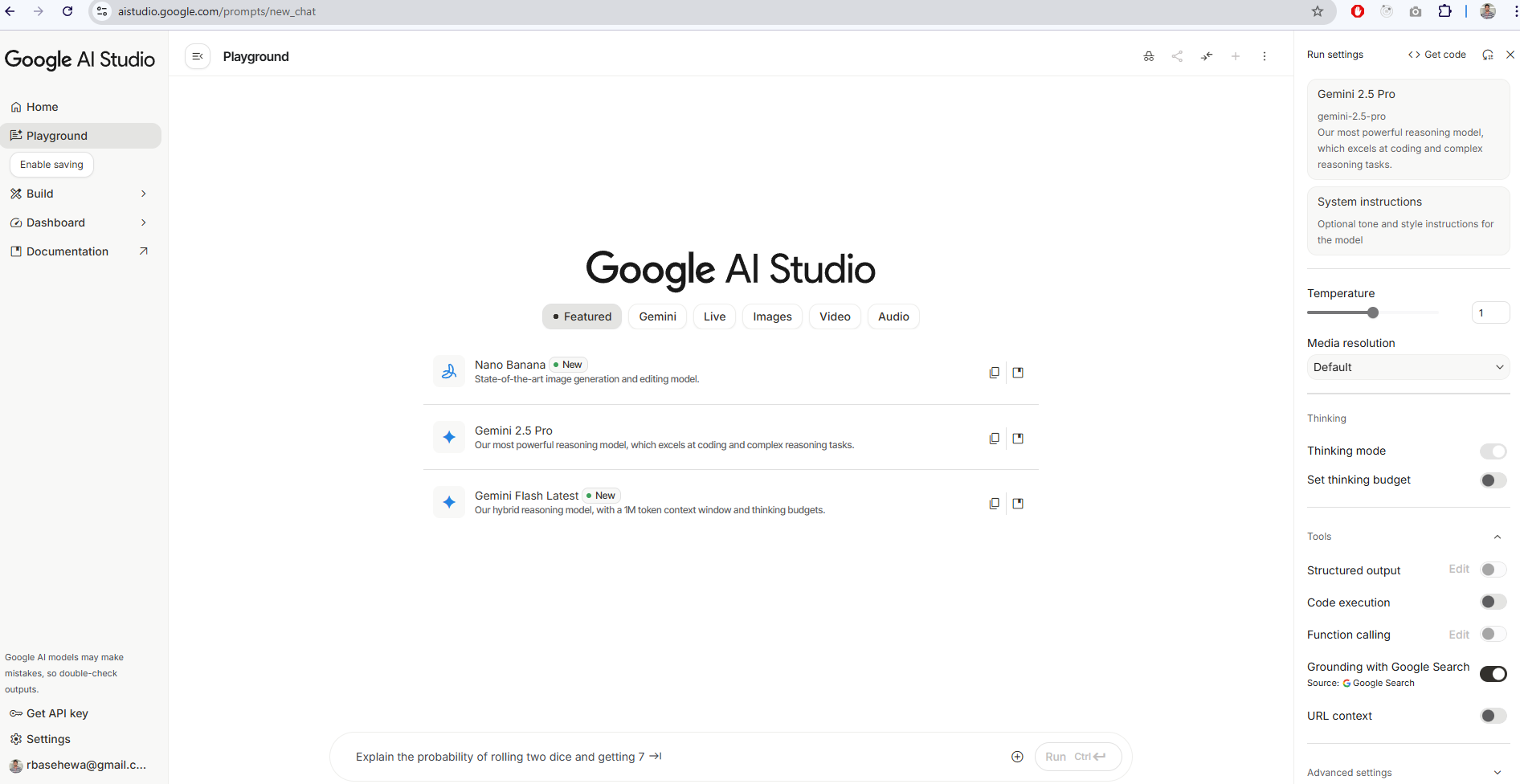 Google AI Studio Google AI Studio